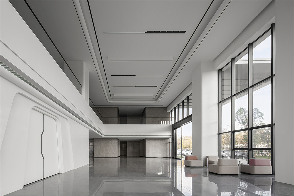 8000㎡迅扬科技总部展厅&办公大楼装建设计规划(图4)