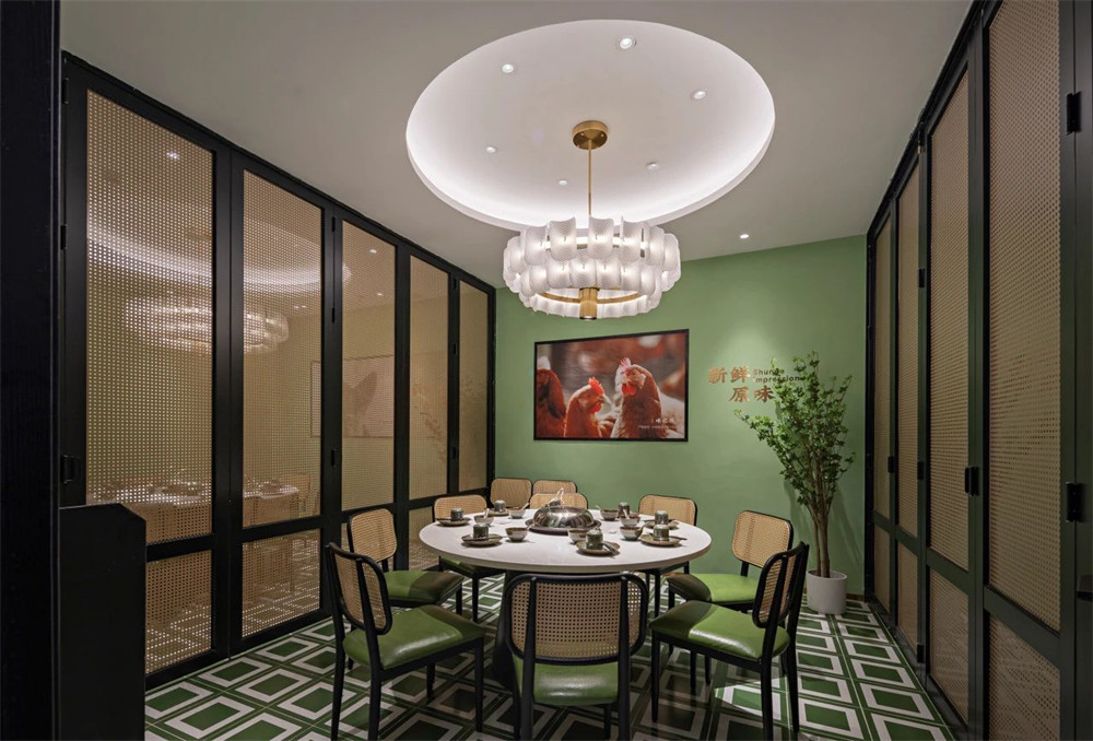 绿之境 · 味之原顺德蒸菜特色餐厅装建设计案例(图12)