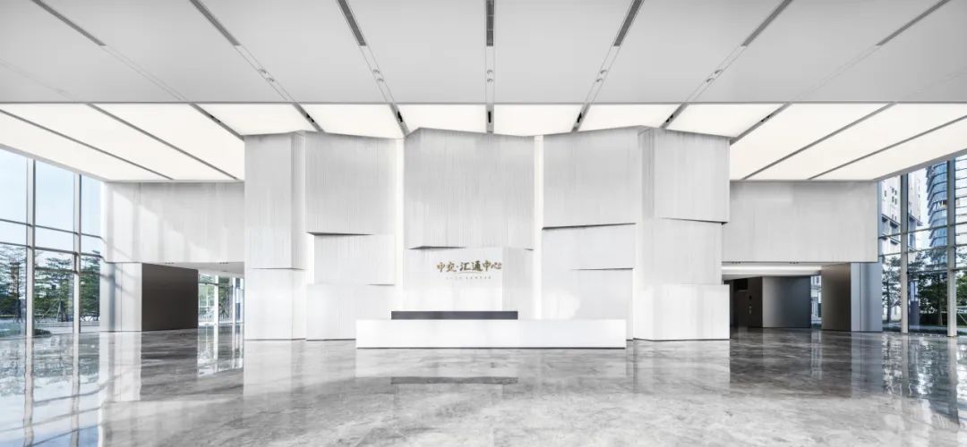 南沙汇通中心甲级写字楼大厅公共区域装建设计(图5)