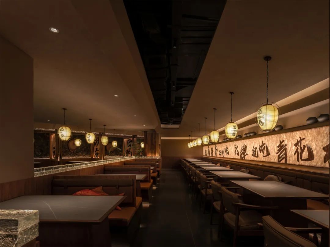 一品鱼悦烧烤·川菜融合餐厅酒吧装建设计规划(图8) 一品鱼悦烧烤·川菜融合餐厅酒吧装建设计规划(图8)