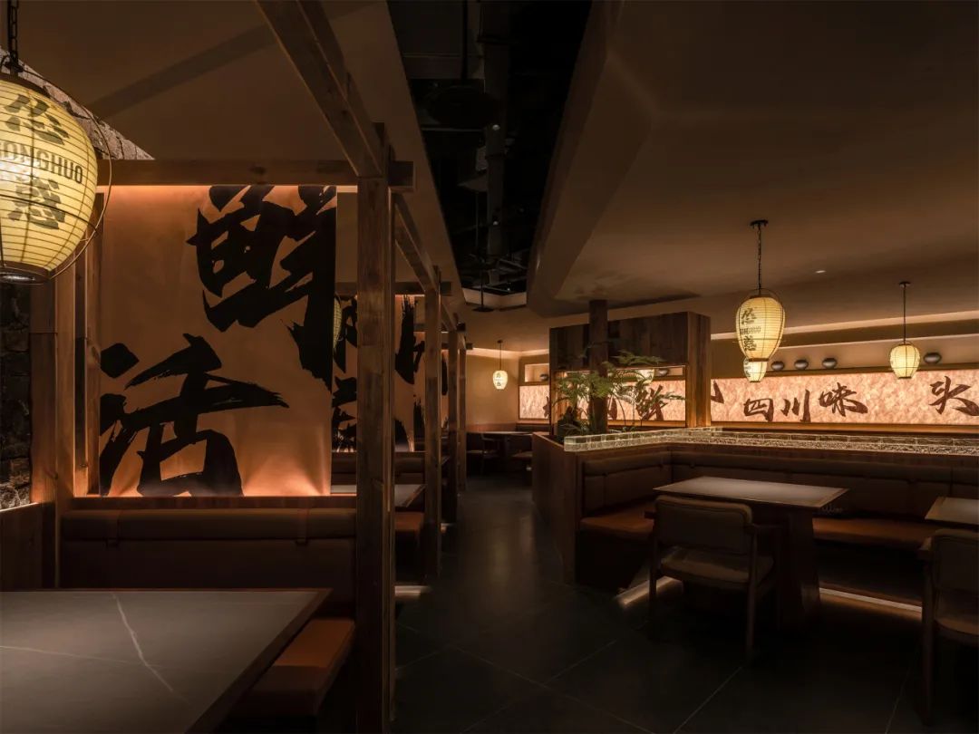一品鱼悦烧烤·川菜融合餐厅酒吧装建设计规划(图9) 一品鱼悦烧烤·川菜融合餐厅酒吧装建设计规划(图9)