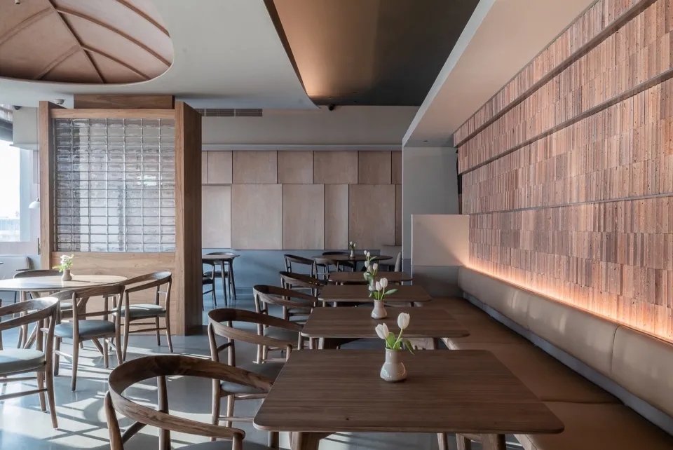 郑州BB贝博大推荐雁舍连锁餐饮店装建设计规划(图6)