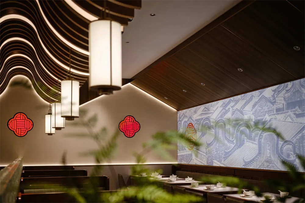 传承簸箕菜得食粤菜餐厅装建设计规划(图10)