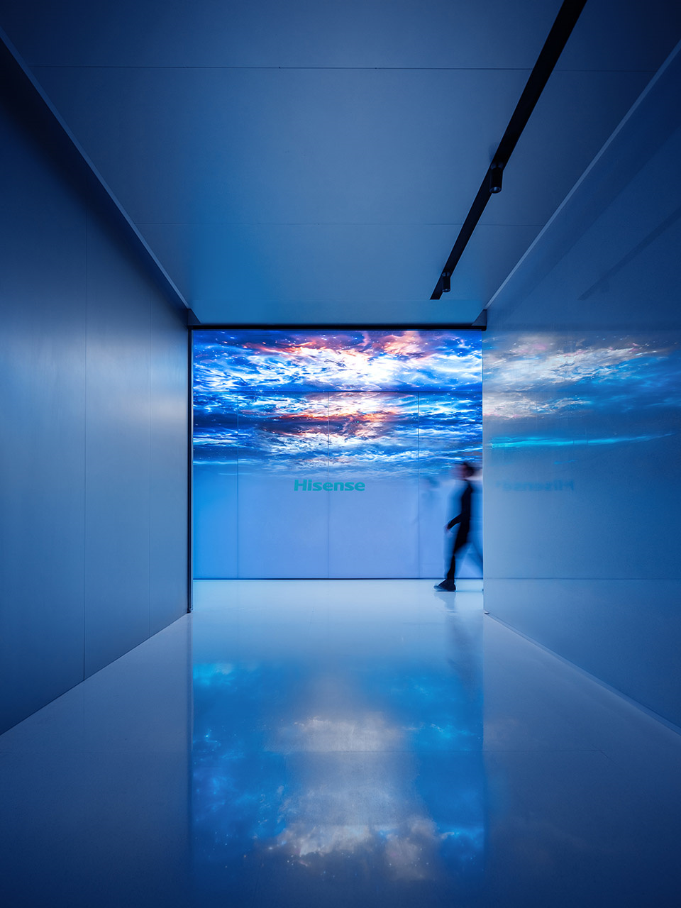极简科技未来   海信集团展厅装建设计案例(图9)