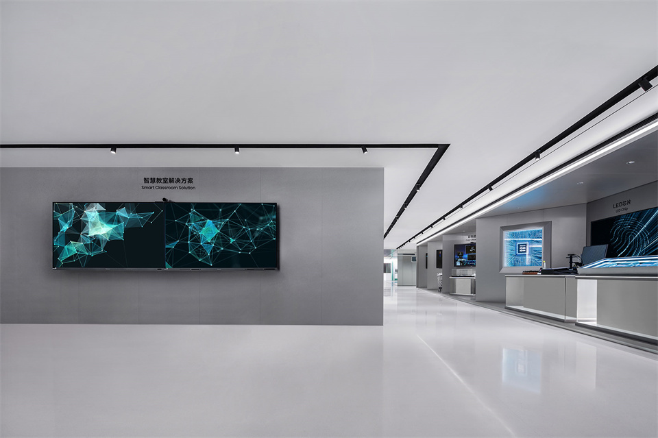 极简科技未来   海信集团展厅装建设计案例(图11)