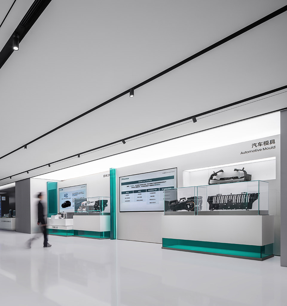 极简科技未来   海信集团展厅装建设计案例(图13)