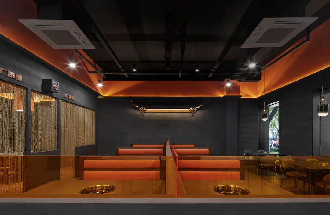 广济潮牛 地路潮汕火锅店装建设计规划(图8)