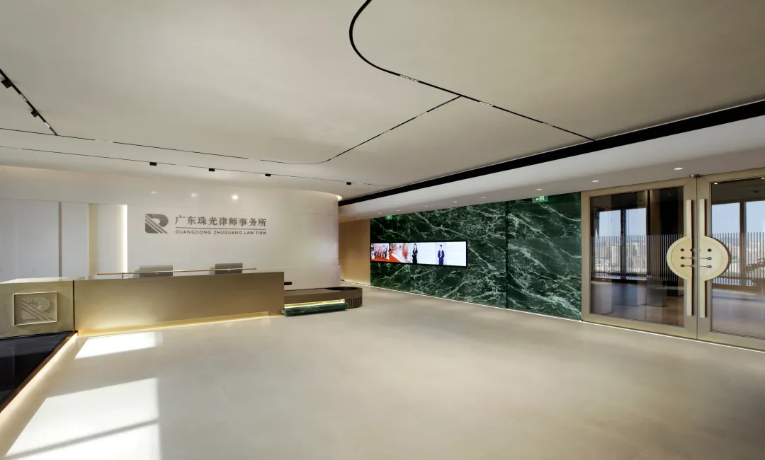 1200平现代东方珠光律师事务所装建设计(图2)