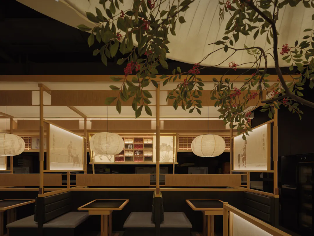 郑州BB贝博大推荐太二·酸菜鱼5.0版餐饮门店装建设计(图7)