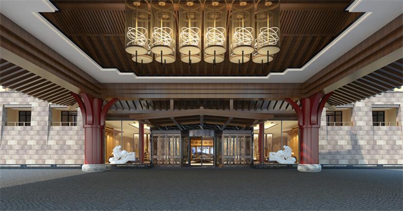 郑州连锁酒店装建设计成效图