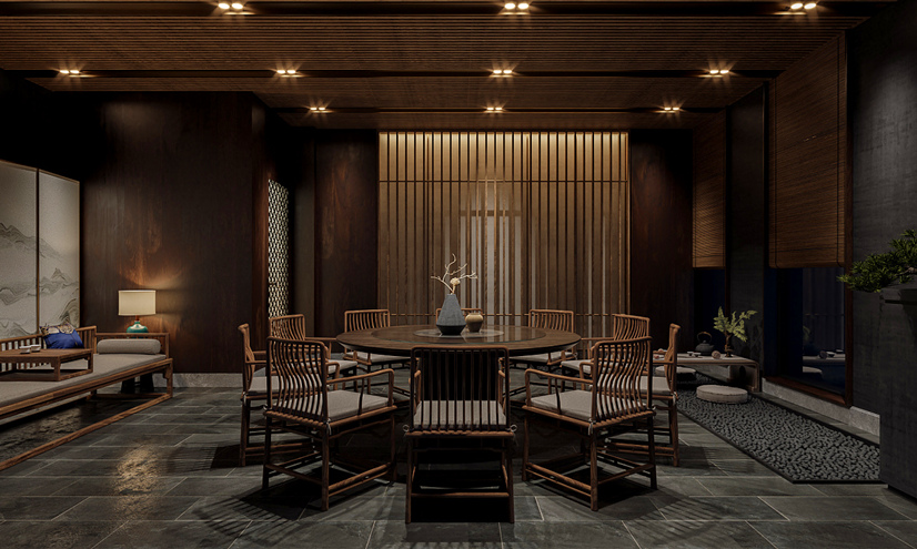 中式餐厅装建