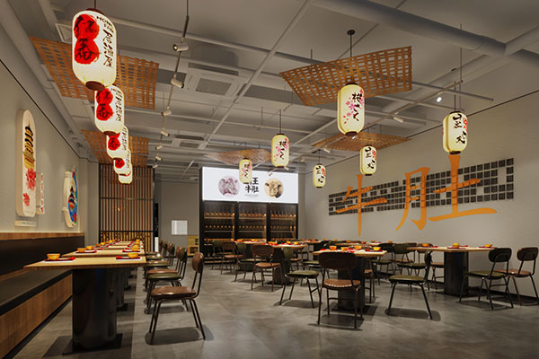 神都霸王牛肚烧烤装建设计