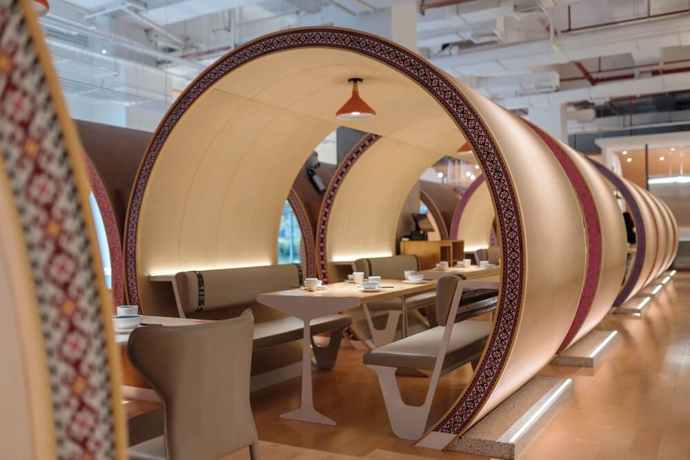 黔菜特色餐厅装建—树厨主题餐厅设计案例(图6)