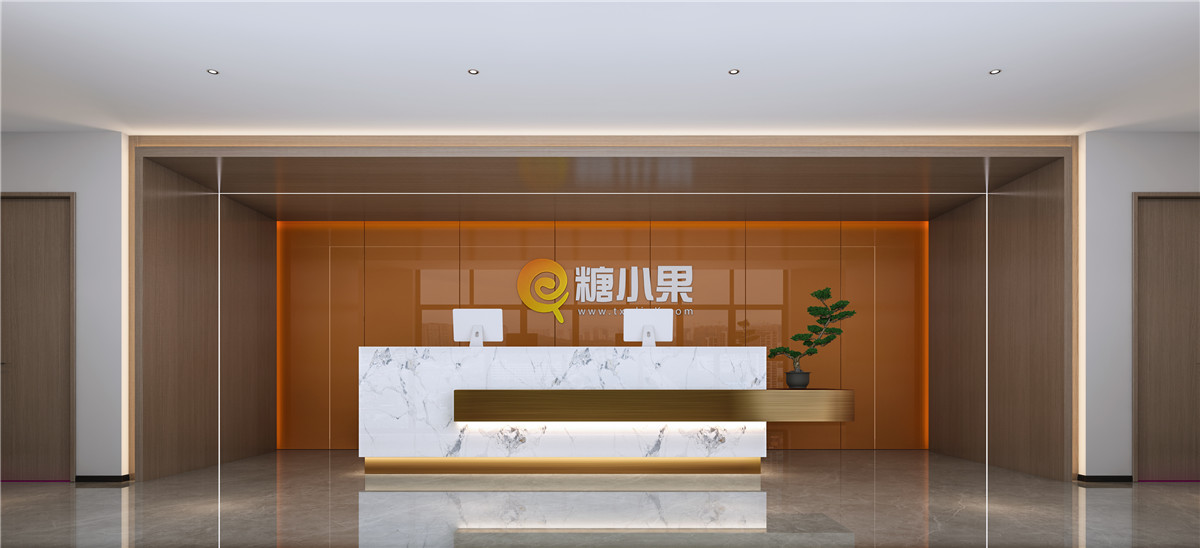 郑州糖幼果科技公司|办公设计规划|案例成效图